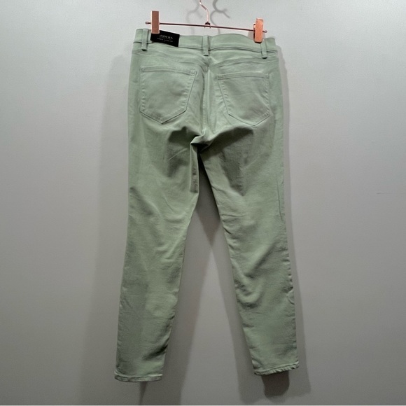 NWT ANN TAYLOR Modern Slim Ankle Length Jean Mint - Picture 6 of 9